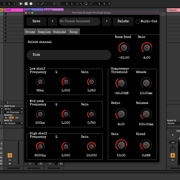 Pro Punk Drums (FREE PLUGIN) - Image 3